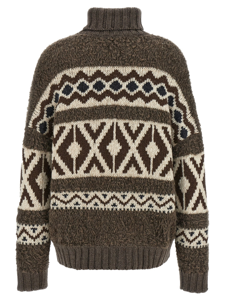 Jacquard Sweater Sweater, Cardigans Multicolor