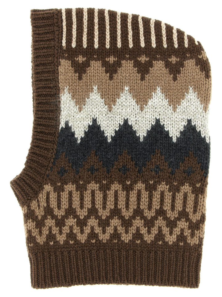 Brunello Cucinelli Balaclava Cashmere Hats - Brown | 37a693c865e4b260e75c7099bc7dc0dcf1174540