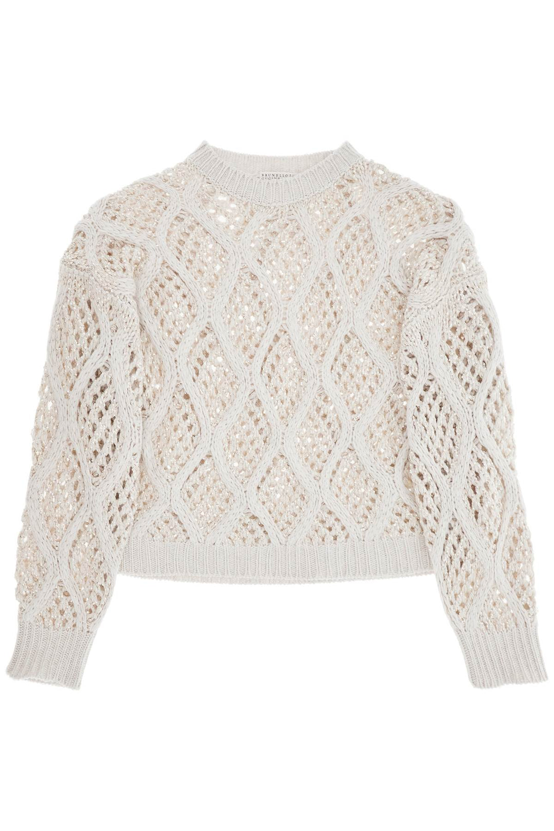 Pullover Dazzling Net & Cable