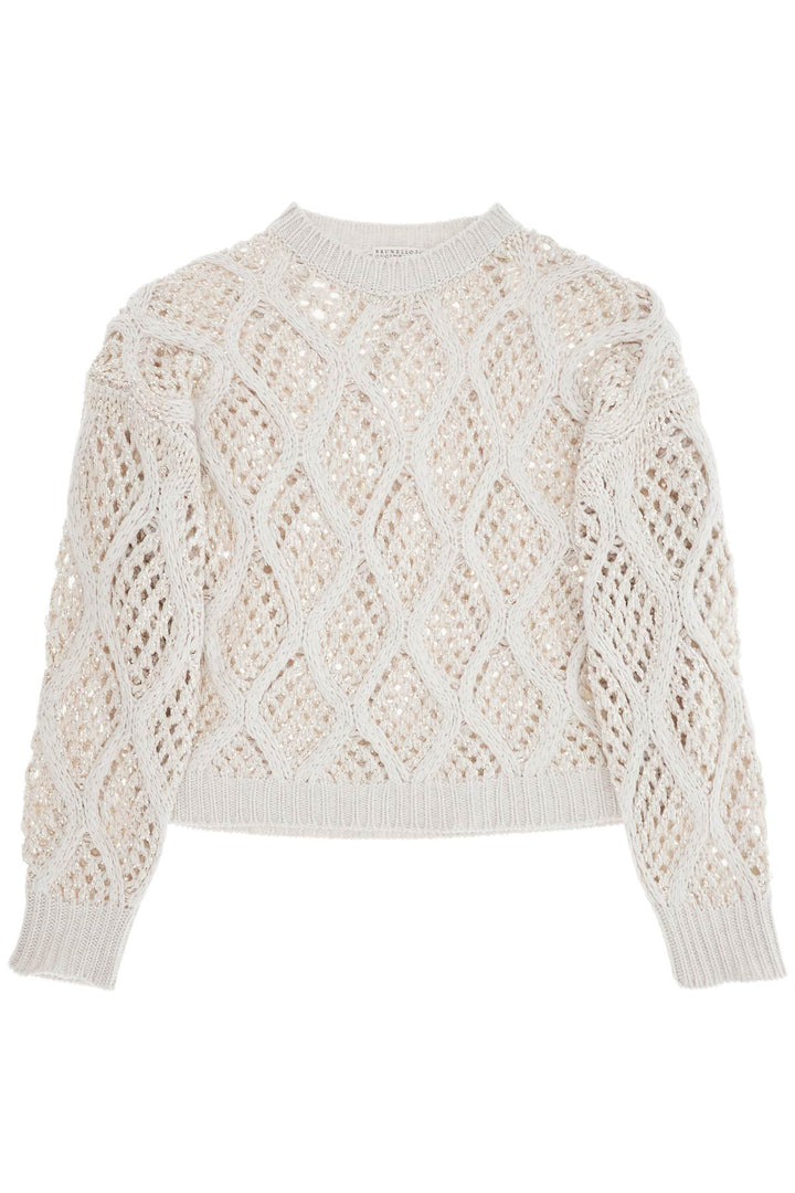 Pullover Dazzling Net & Cable