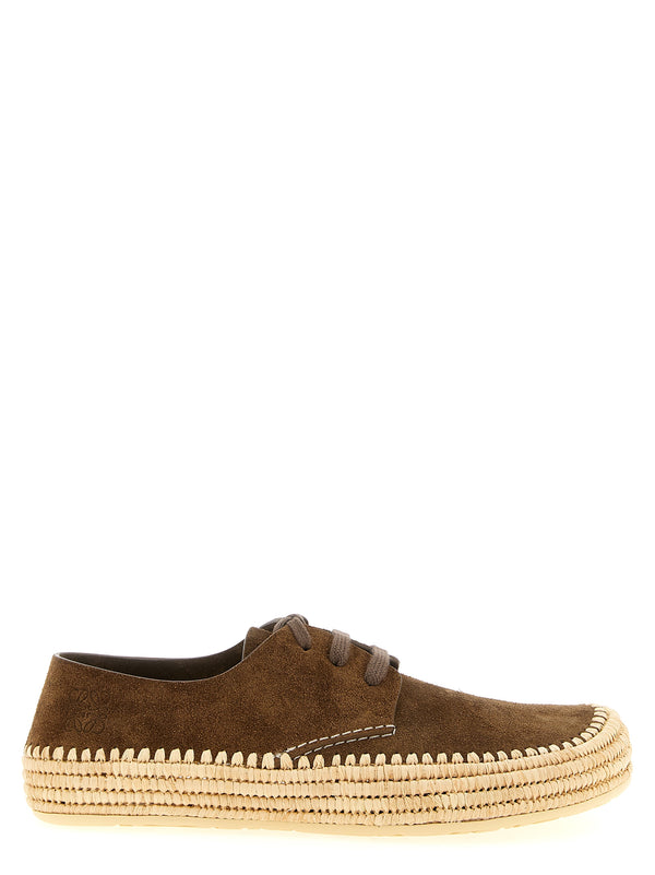 Rio Lace Up Shoes Brown