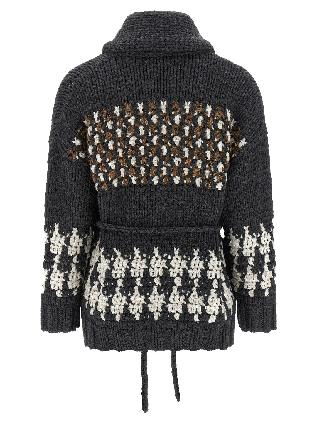 Brunello Cucinelli Knit Cardigan Sweaters and Cardigans - Multicolor | cc444571392cbcad36ef3e04ecd40f83f3a5dfdf