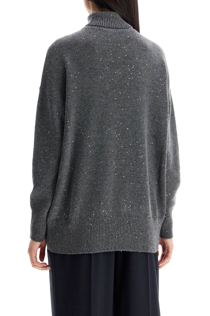 Pullover In Cashmere E Seta Dazzling