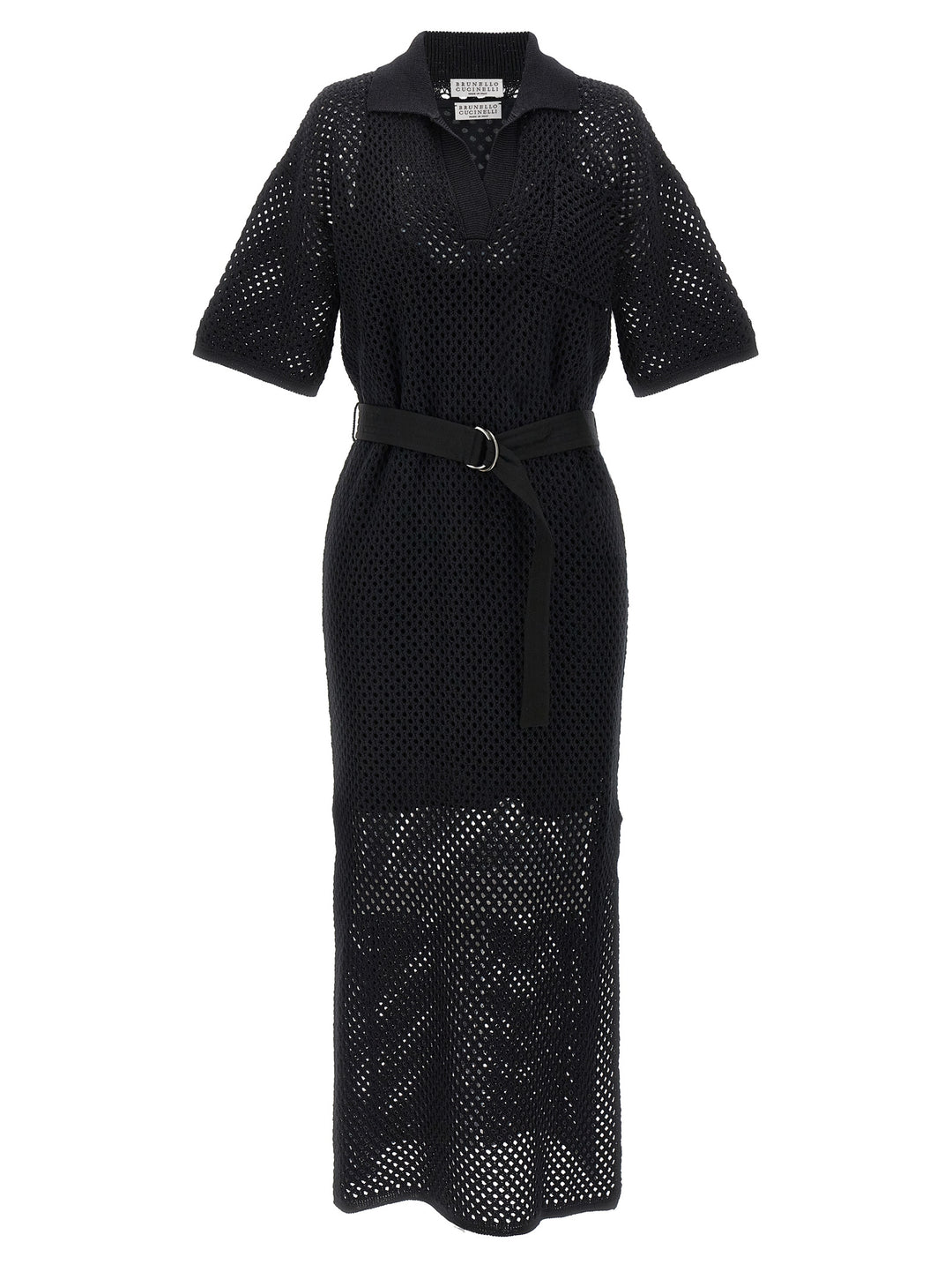 Openwork Dress Dresses Black