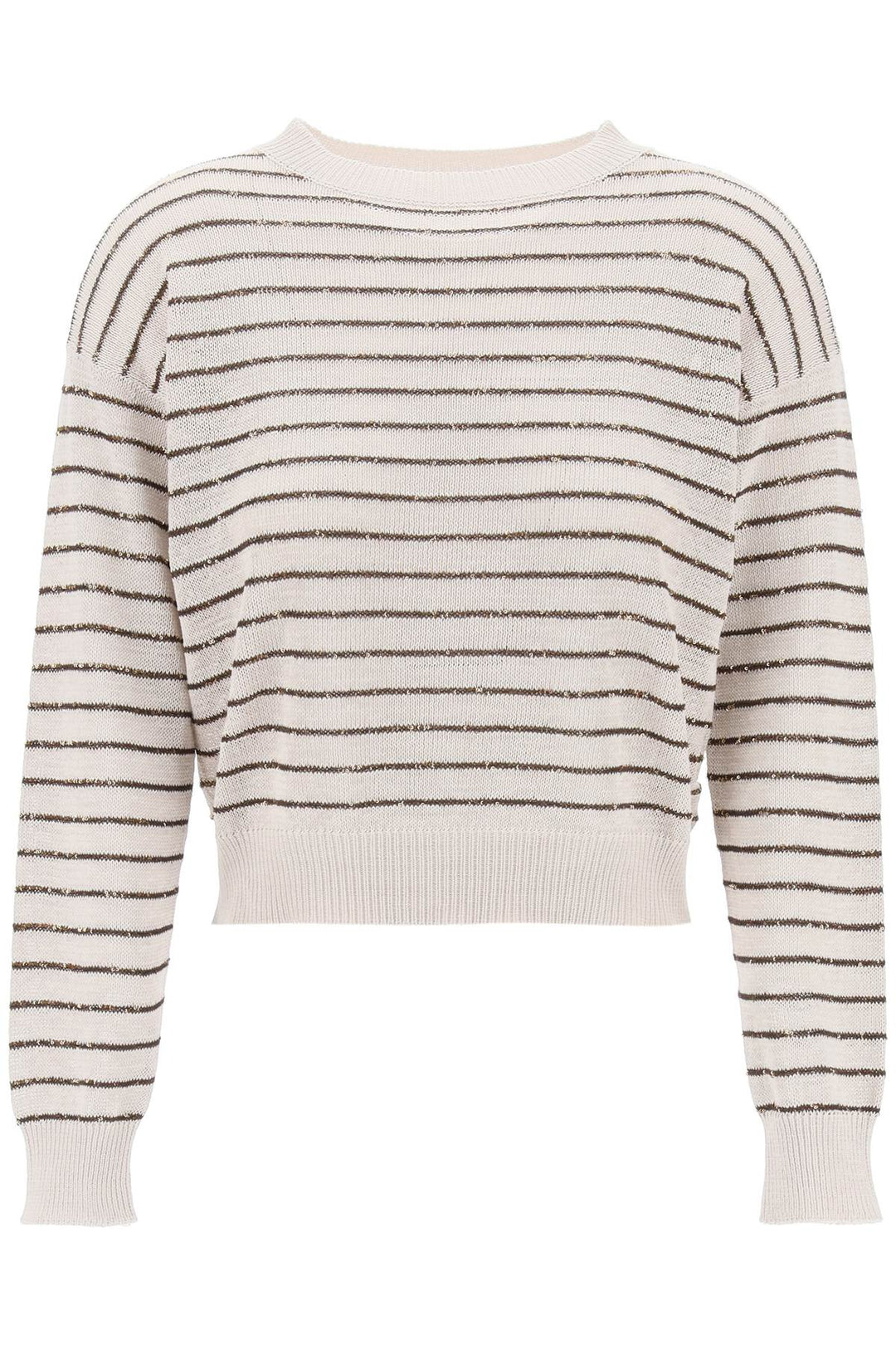 Dazzling Stripes Cotton Sweater