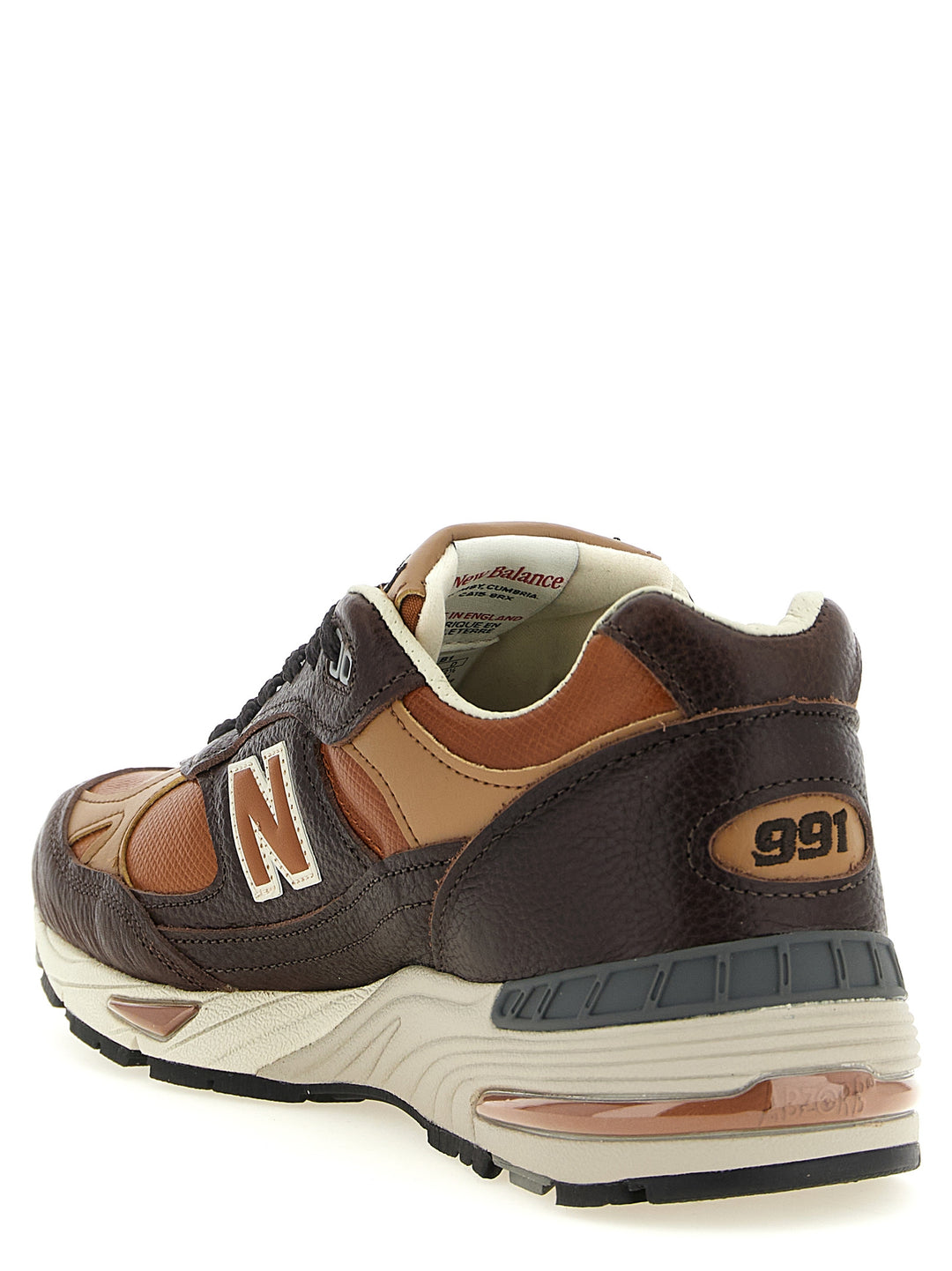 New Balance Made In Uk 991v1 Sneakers - Brown | d83e1a425bcf4fcb5887e975ac1a47d15bbbf503