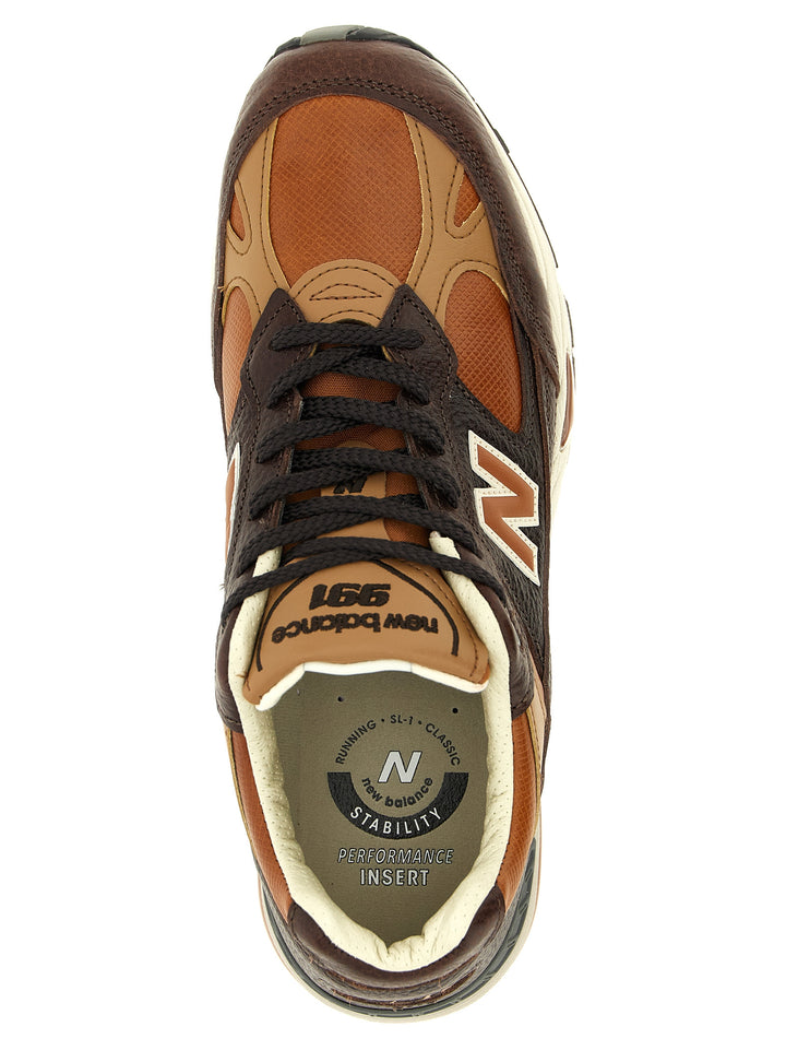 New Balance Made In Uk 991v1 Sneakers - Brown | 4699d951364d8e1cb2ba4cdb6b5b52c8ec842d1c