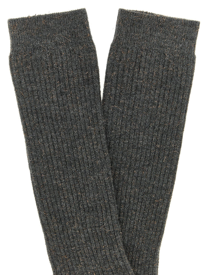 Brunello Cucinelli Sparkling Socks - Gray | a6c4ed30a048952f36e2506b0e74f5067b7878f8