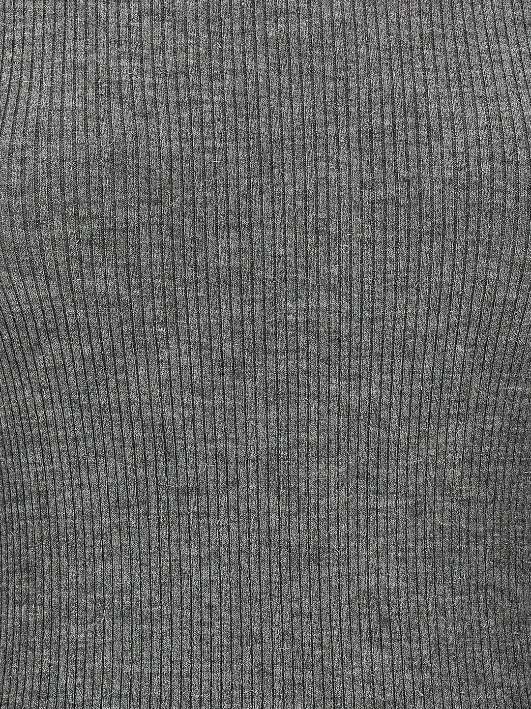 Lurex Ribbed Sweater Sweater, Cardigans Gray