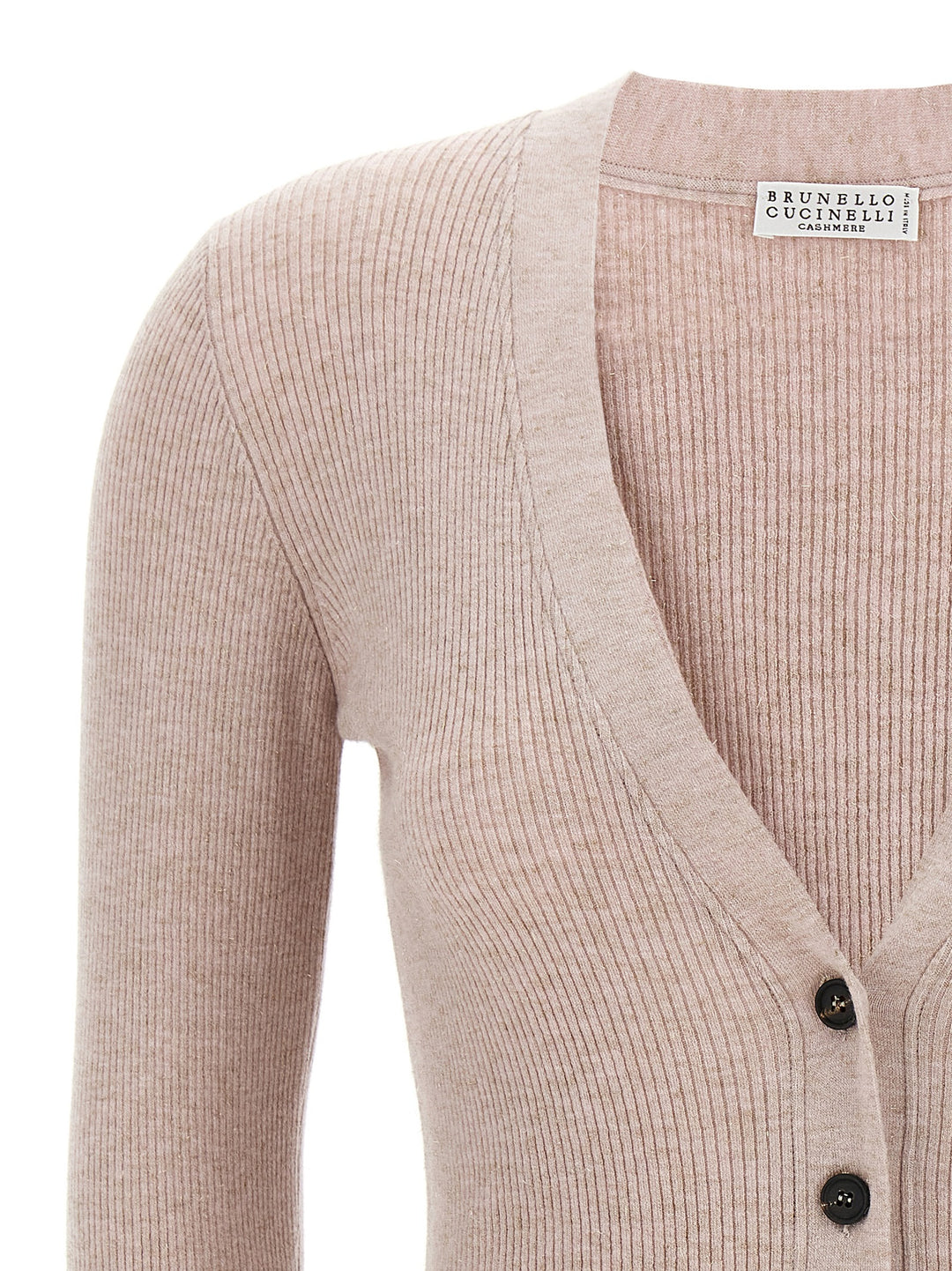 Glitter Ribbed Cardigan Sweater, Cardigans Pink