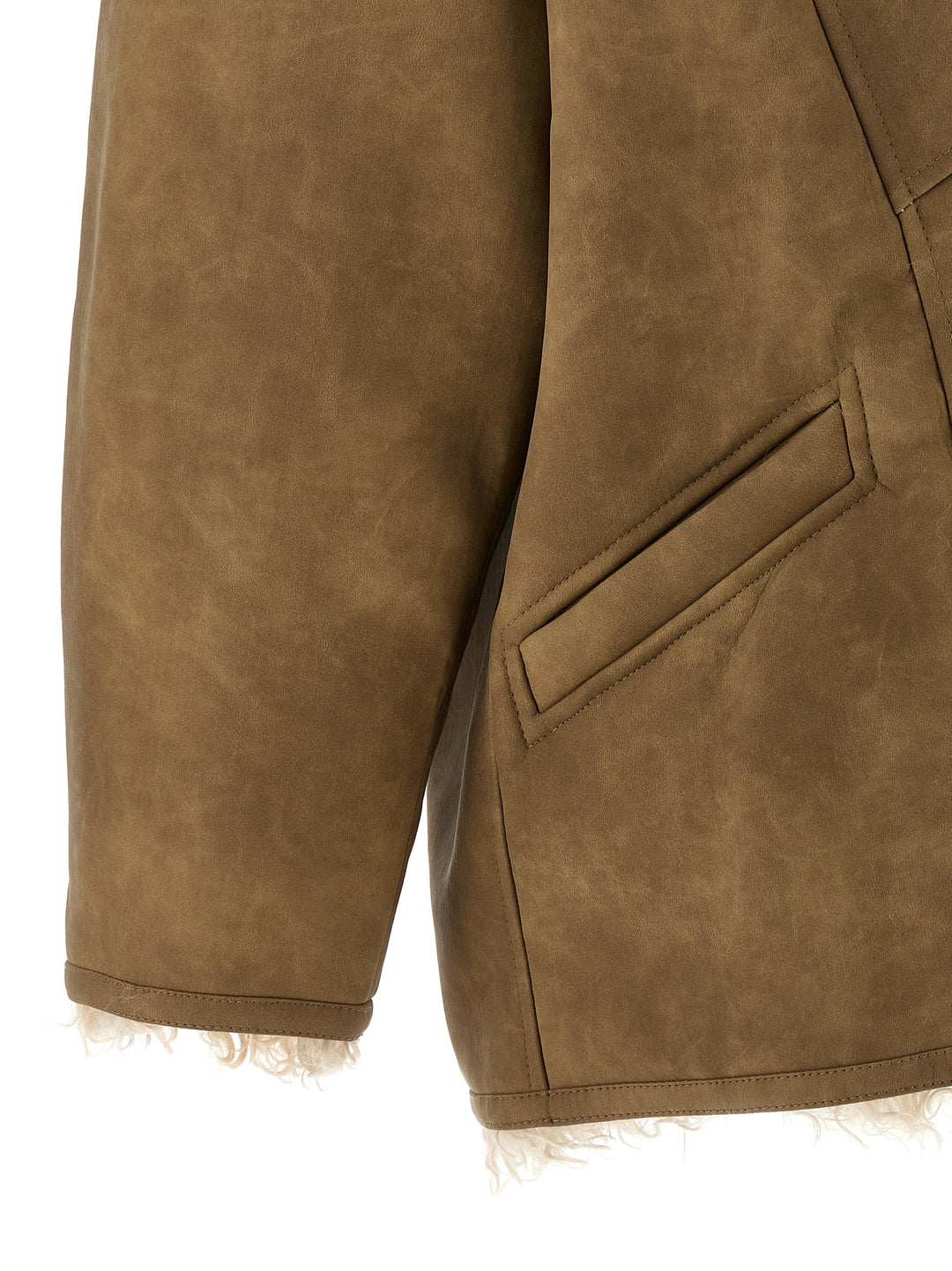 Marant Etoile Clea Puffer Jackets - Beige | aff6cd997e57a62bc310a656c9176d24c5895bfb