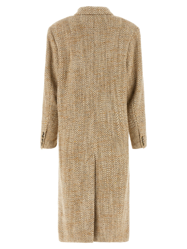 Marant Etoile Pilda Coats and Trench Coats - Beige | b567c260513d932b8c5d8d33cf2fb3a851915a75