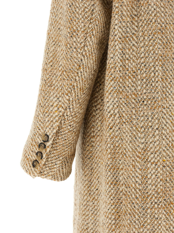 Marant Etoile Pilda Coats and Trench Coats - Beige | 7c8355528a1c3574e918aad7cf148f2e20468548