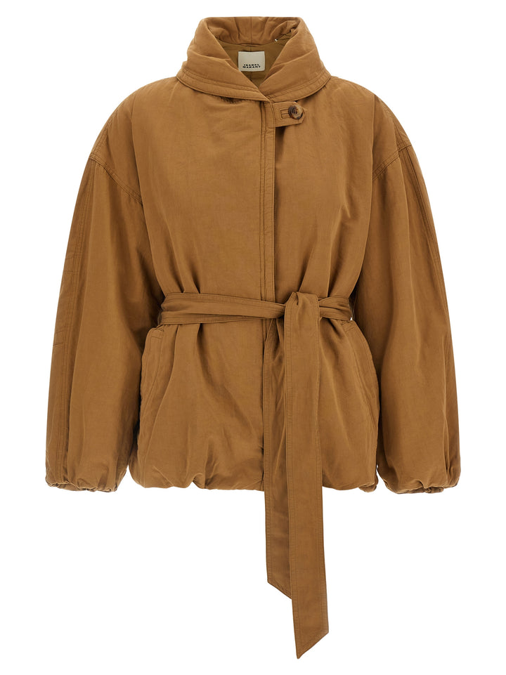 Isabel Marant Voilinda Puffer Jackets - Brown | 1d83e6bffeb260f9fe6f6f99e5461ad29d11ffde