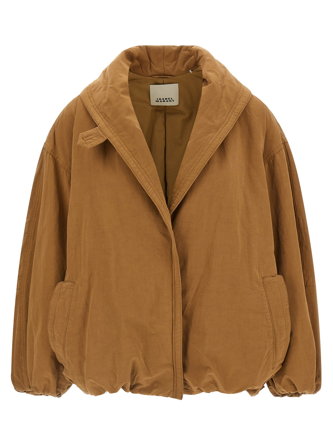 Isabel Marant Voilinda Puffer Jackets - Brown | b09ceb251f6b8858d991474f121b2e74f31c81a7