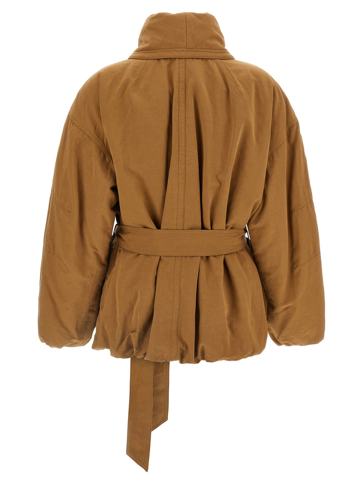 Isabel Marant Voilinda Puffer Jackets - Brown | 2a2b71cd8f450c243cf4ebf43da6bd7dd180bd8d