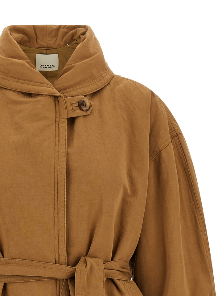 Isabel Marant Voilinda Puffer Jackets - Brown | a5118982ab26122dbbdb0c67e05d20d5b366e88c