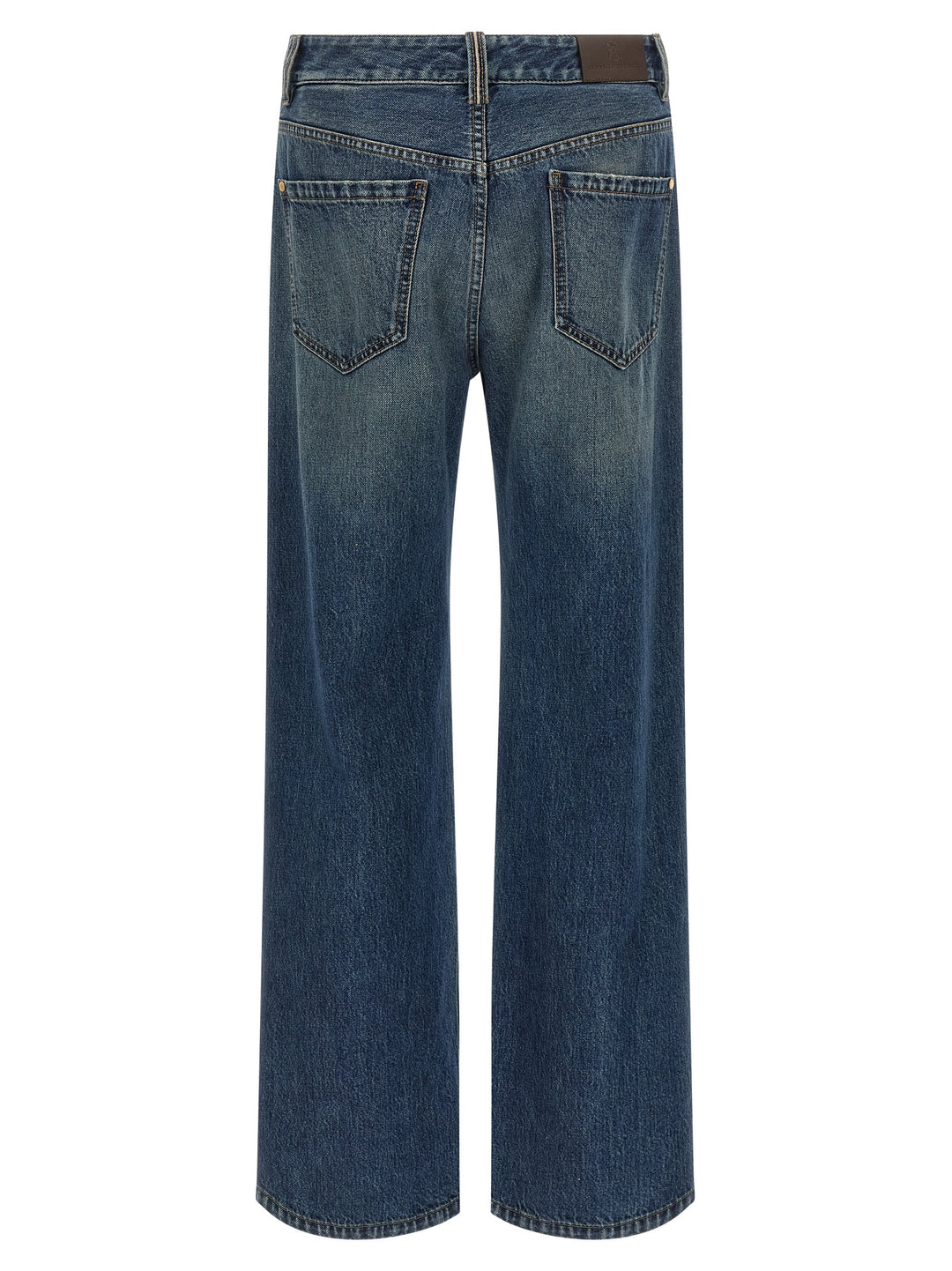 Brunello Cucinelli The Contemporary Loose Jeans - Blue | fbab73ec413f0891434cf8e4b7018b0f79e4d7ea
