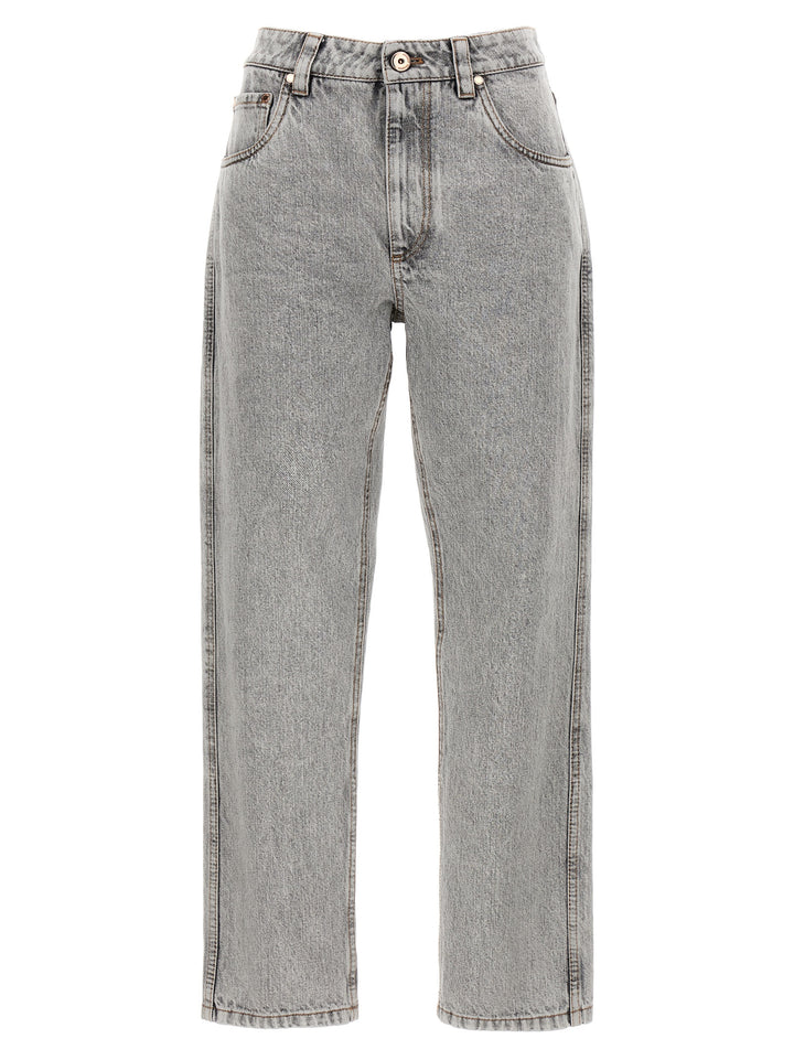 The Retro Vintage Jeans Gray