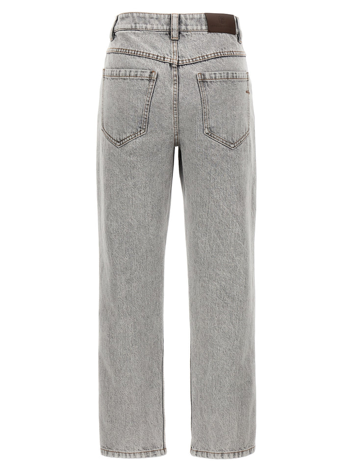 The Retro Vintage Jeans Gray