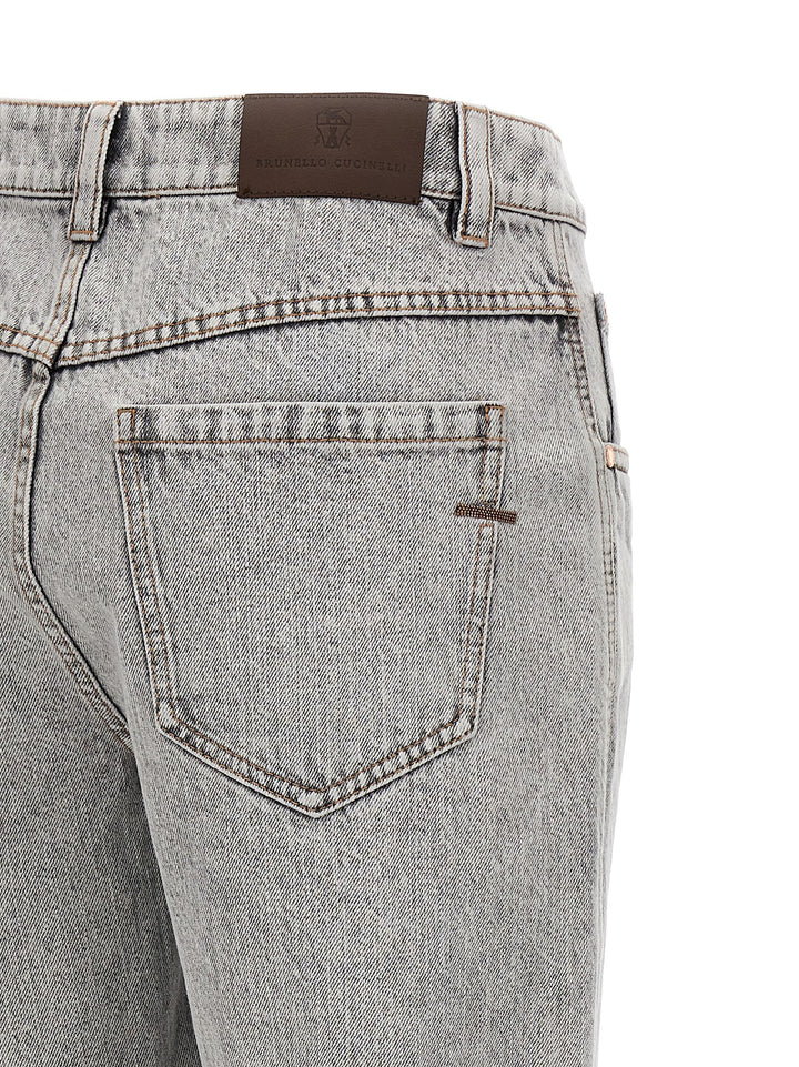 The Retro Vintage Jeans Gray