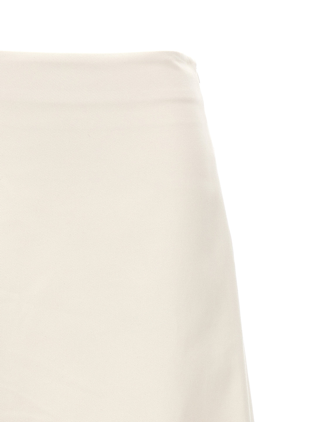 Cotton Wheel Skirt Skirts White