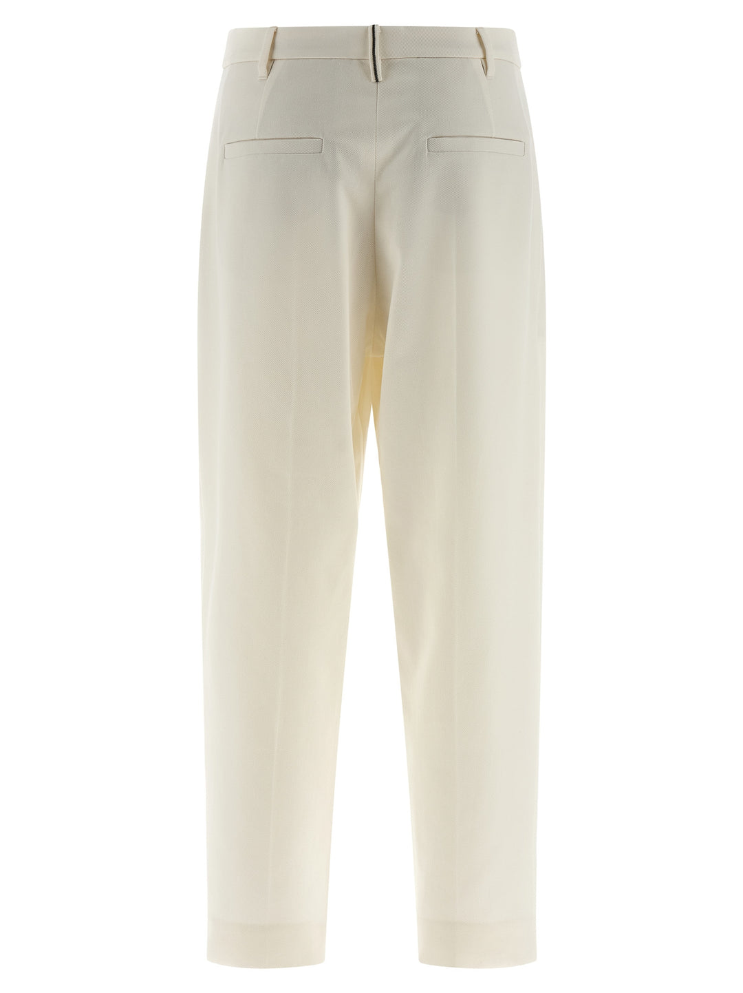 Brunello Cucinelli Slouchy Pants - White | ce0a84807cf5f89be52f8a916295369e0155a9f2