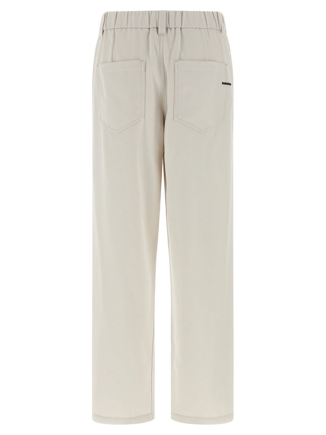 Brunello Cucinelli Shiny Bartack Pants - Beige | 2d64417312b2c0c36f939bad2e64f095f9f18284