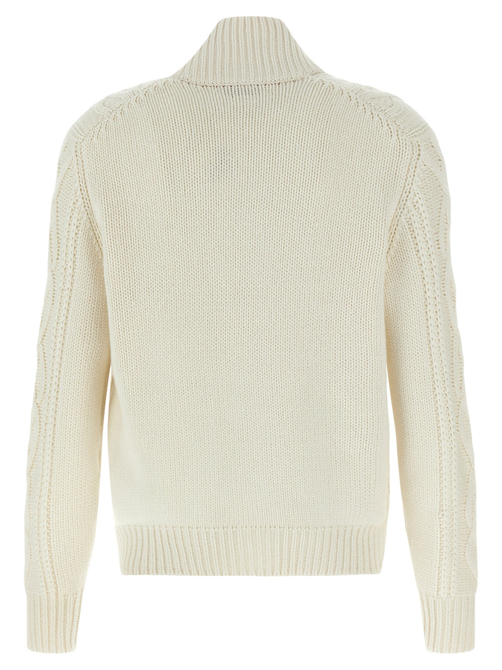 Brunello Cucinelli Cashmere Cardigan Sweaters and Cardigans - White | 1b75f83967b7bbec217bc53717170e590e9df14a