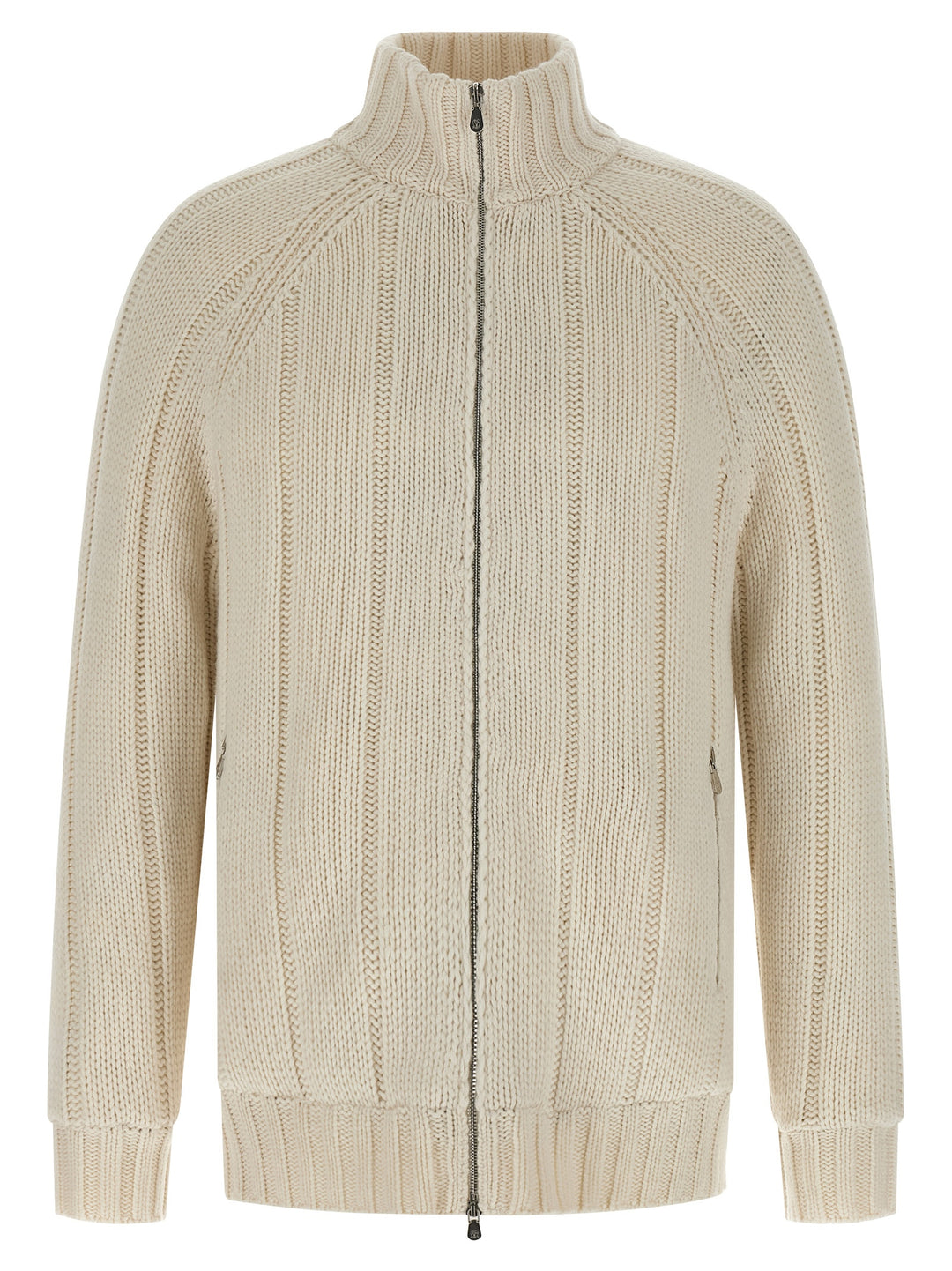 Brunello Cucinelli Knitted Down Jacket Puffer Jackets - Beige | 1018b6a83ed5a9fa33ad784a0d47f8068df6f909