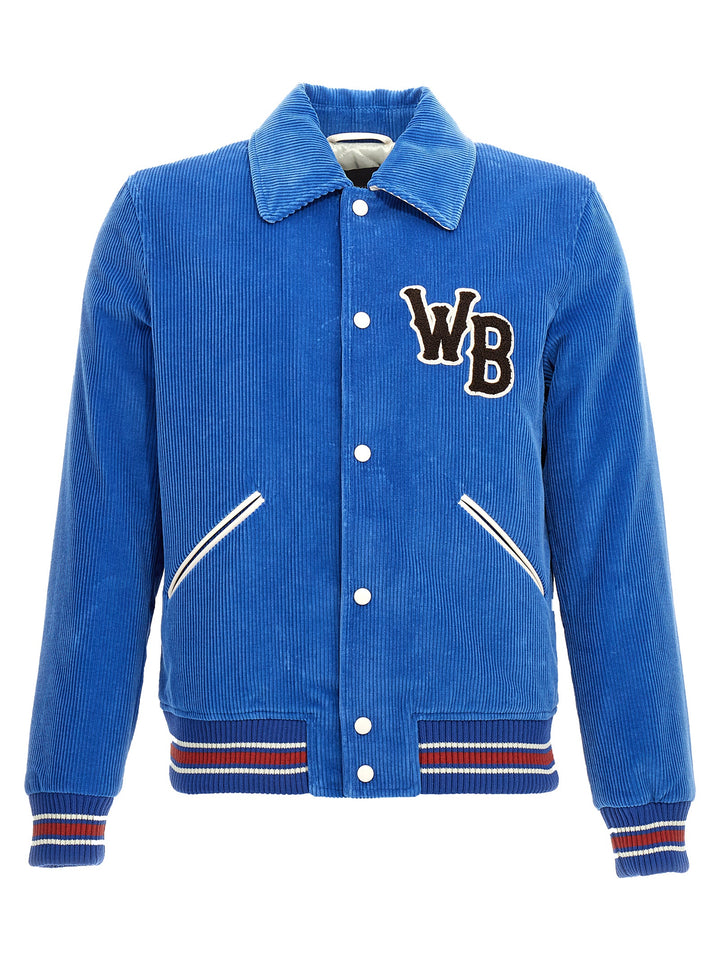 Homecoming Varsity Casual Jackets, Parka Light Blue