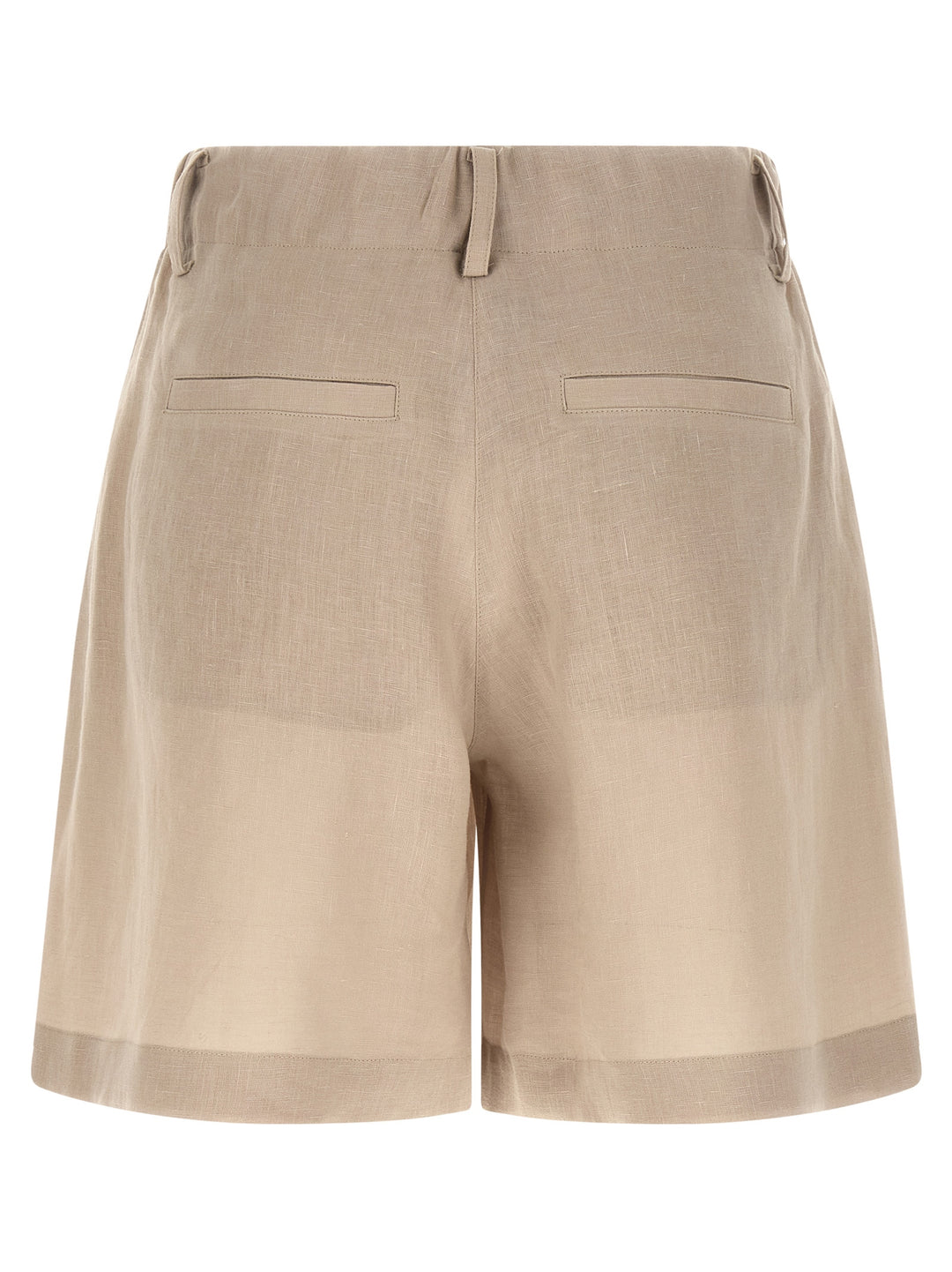 Brunello Cucinelli Linen Shorts Bermuda and Short - Beige | f6f0ac6fa9470e050c323b8efe44088f2751569e