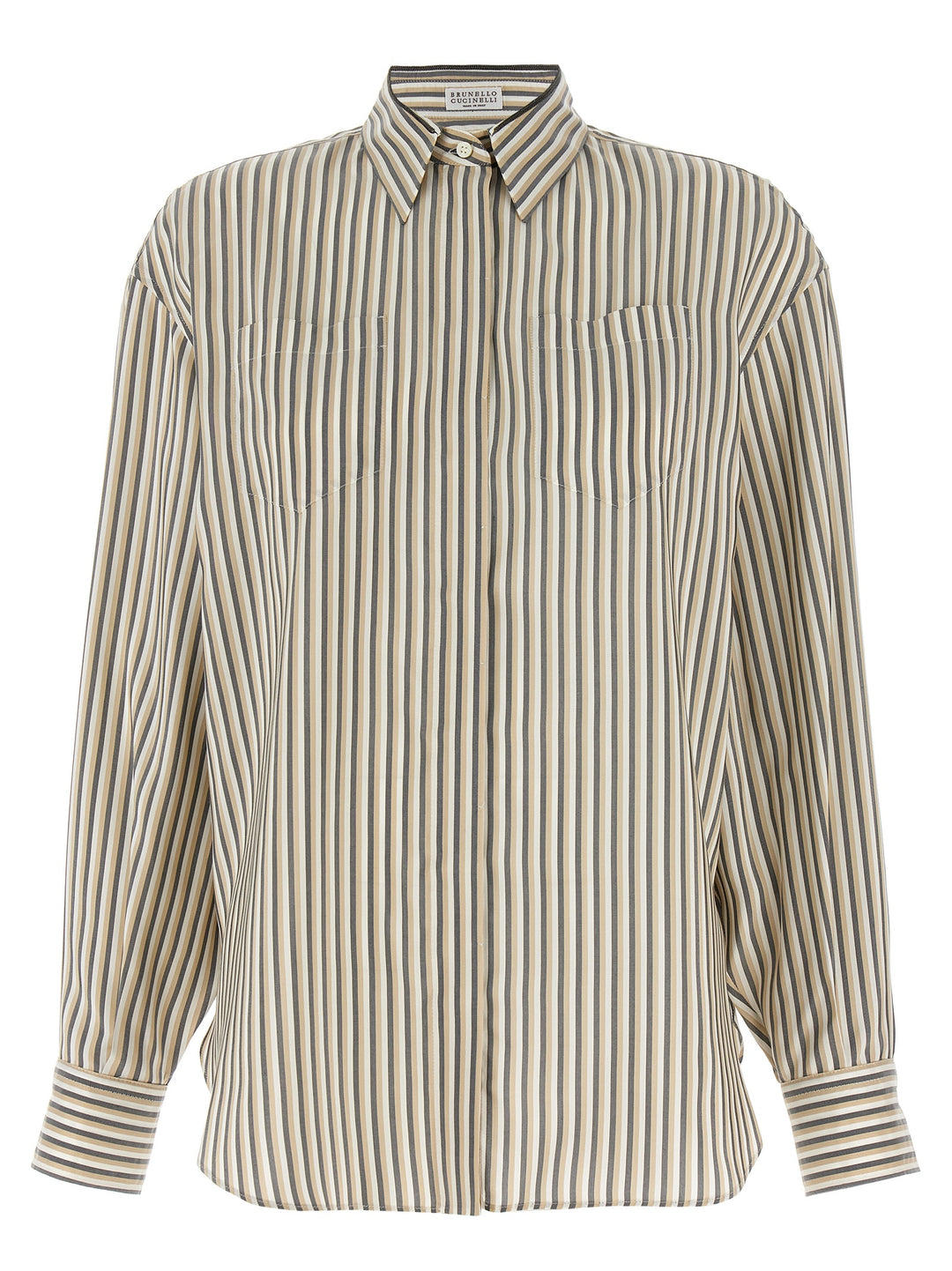 Striped Shirt Shirt, Blouse Multicolor