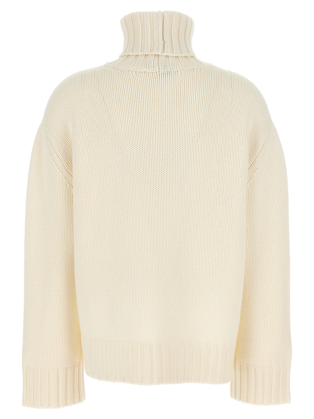 High Neck Sweater Sweater, Cardigans White