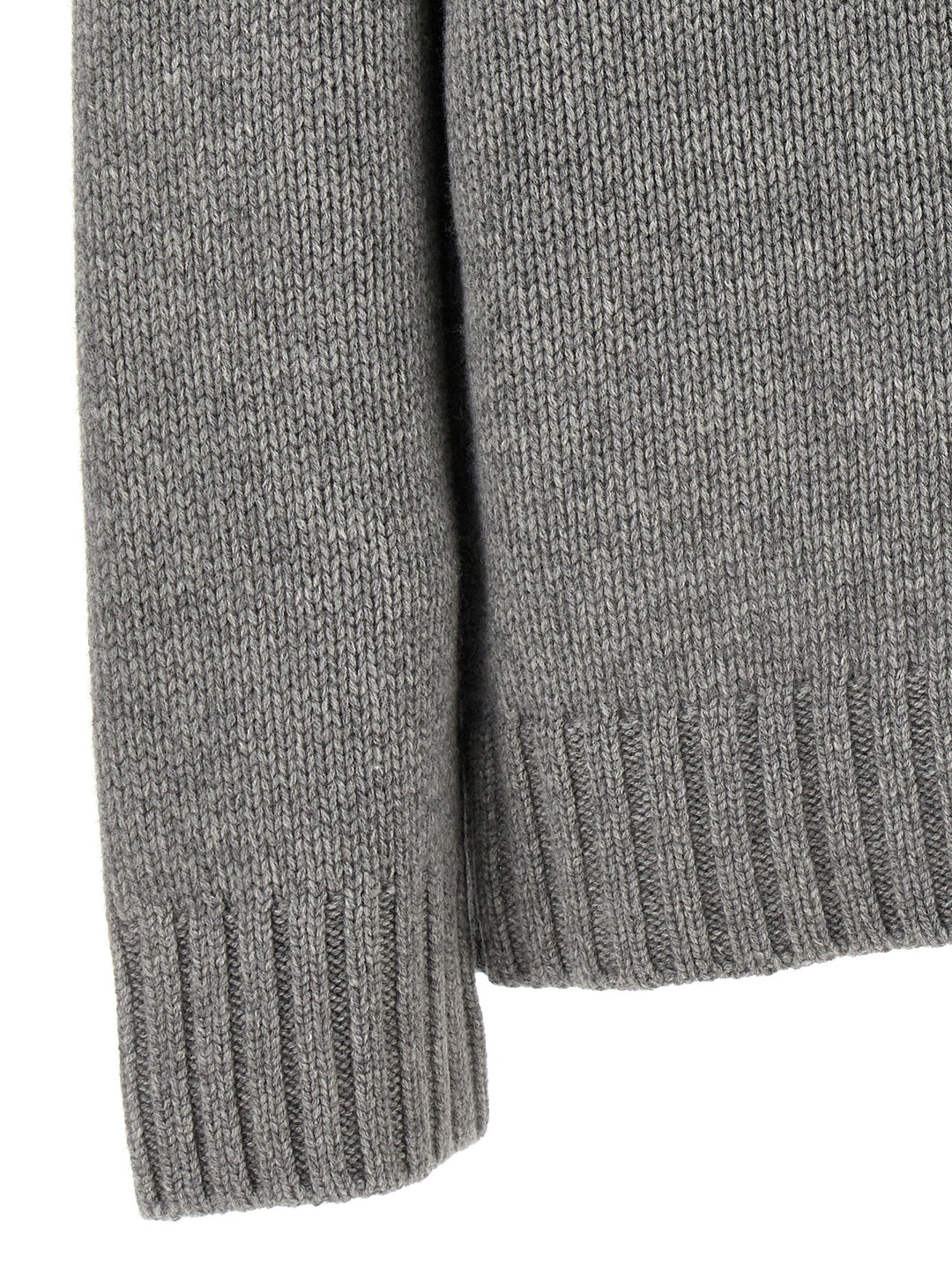 High Neck Sweater Sweater, Cardigans Gray