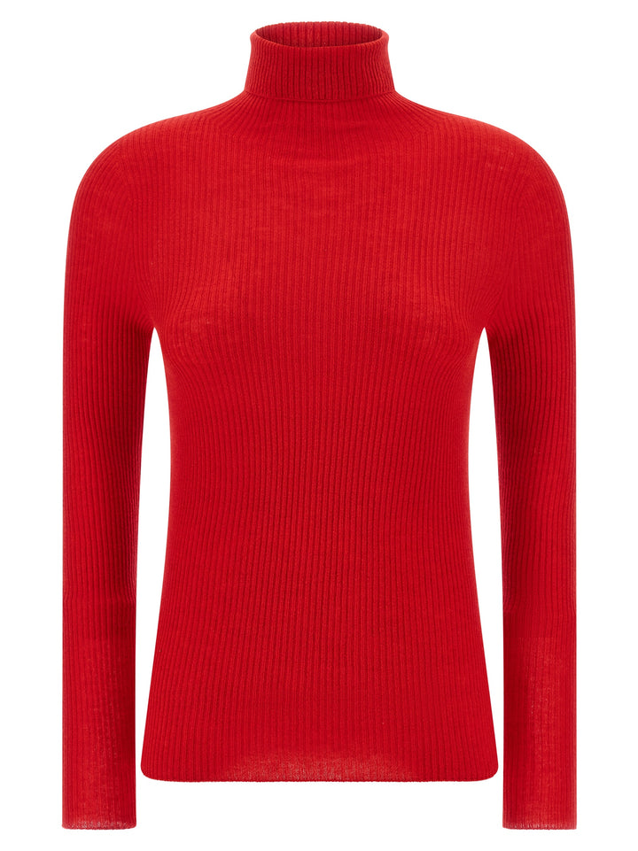 Fabiana Filippi Turtle-Neck Sweater Sweaters and Cardigans - Red | 598b707e6fd7f5f1d4f5ec7c38bef122fbf227a4