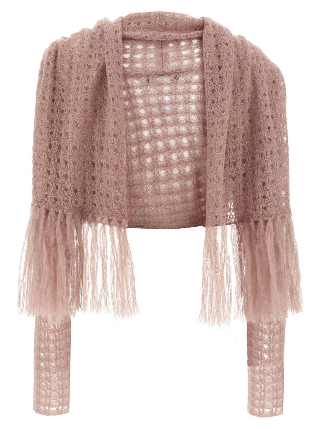 Fabiana Filippi Scarf Cardigan Sweaters and Cardigans - Pink | 8ab1dffb2181711279791733010e6a063bbe66c8
