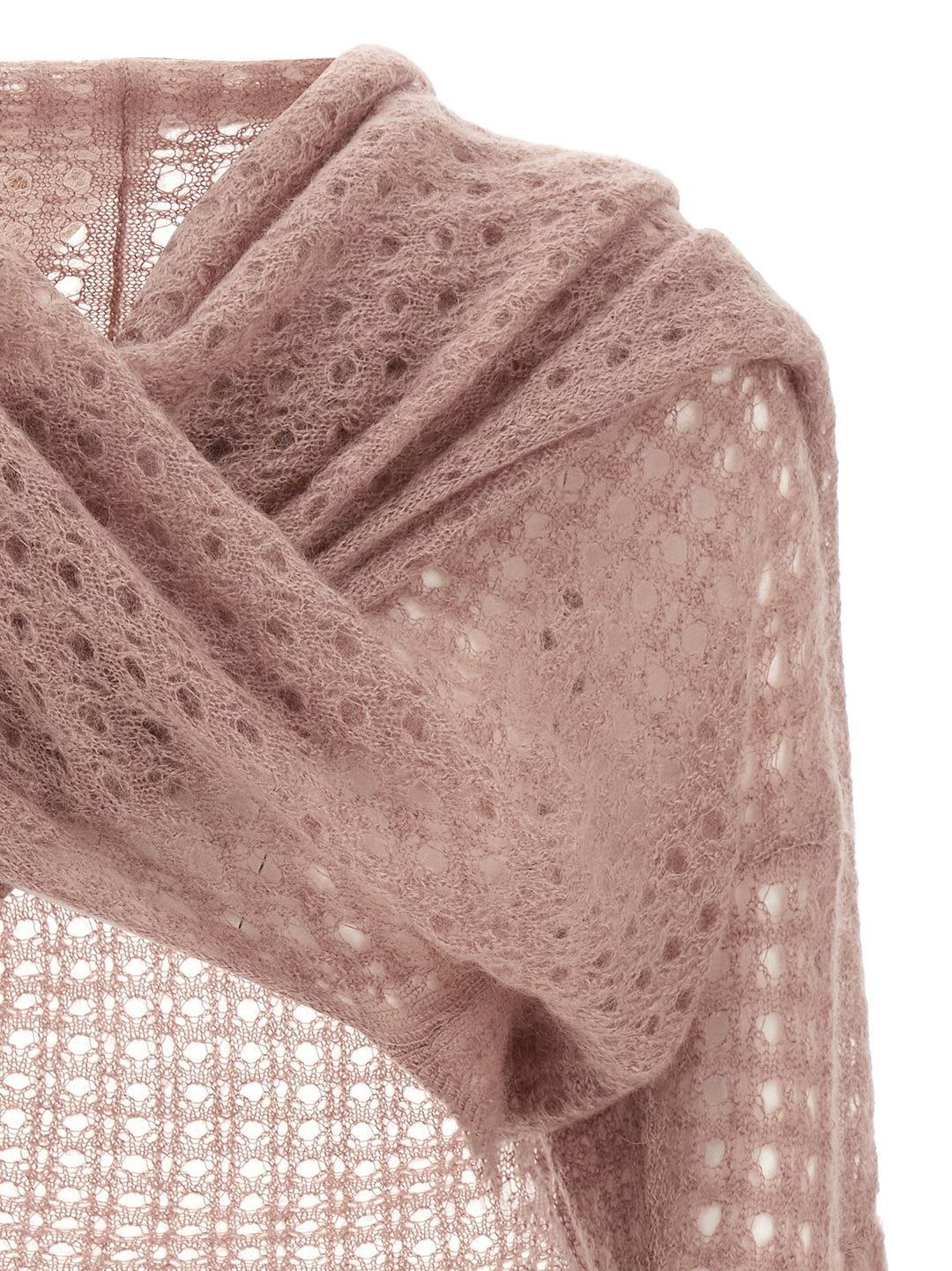 Fabiana Filippi Scarf Cardigan Sweaters and Cardigans - Pink | 717a605bdcd8293a02ed0ea39f8c7b7fbcfe77fa