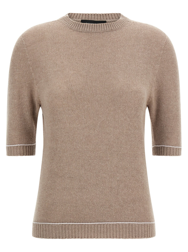 Platinum Sweaters And Cardigans Beige