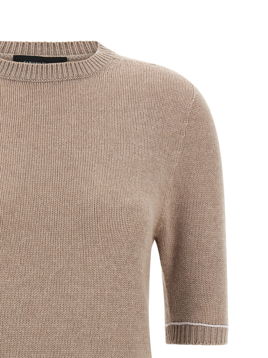 Fabiana Filippi Platinum Sweaters and Cardigans - Beige | 0b3b21c592f581662fc9e0cf98b1060244f7b1a4