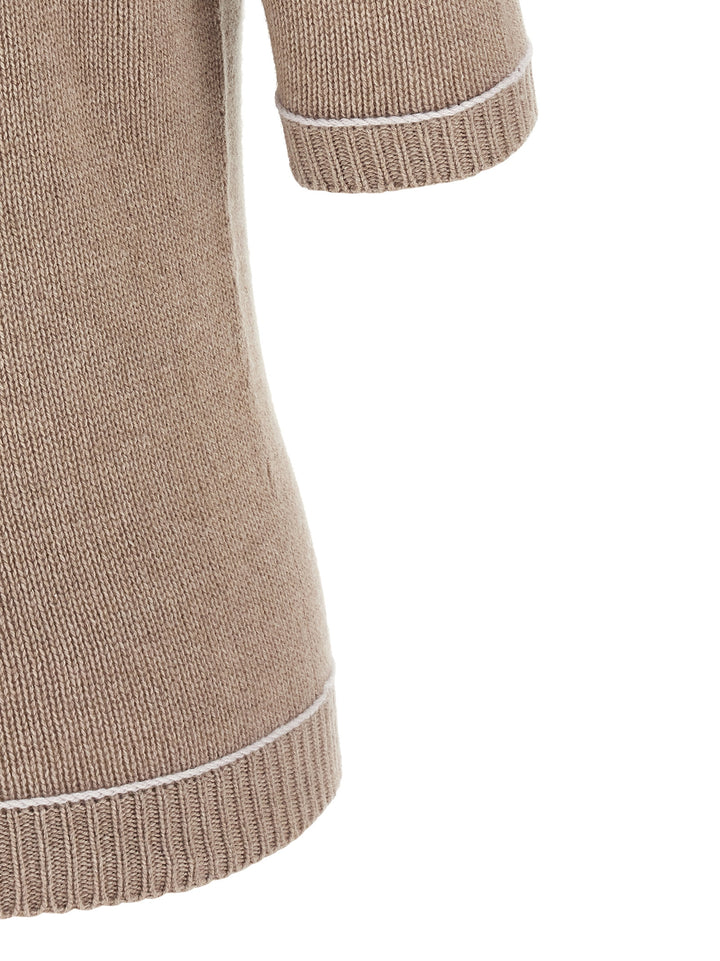 Fabiana Filippi Platinum Sweaters and Cardigans - Beige | ca7f1c4b62a158a8a416d79f1fbda91862420e21