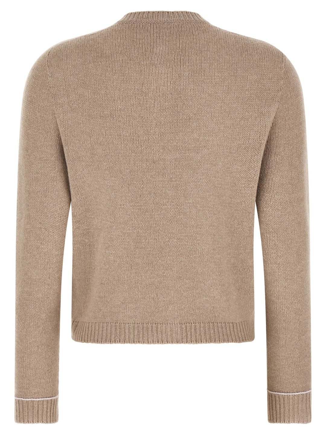 Fabiana Filippi Covered Buttons Cardigan Sweaters and Cardigans - Beige | 2578f9f08e823973d9cc377e6dc6193ae0d8b0b4