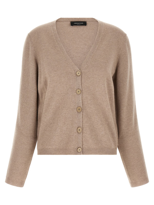 Filo Diamante Sweaters And Cardigans Beige