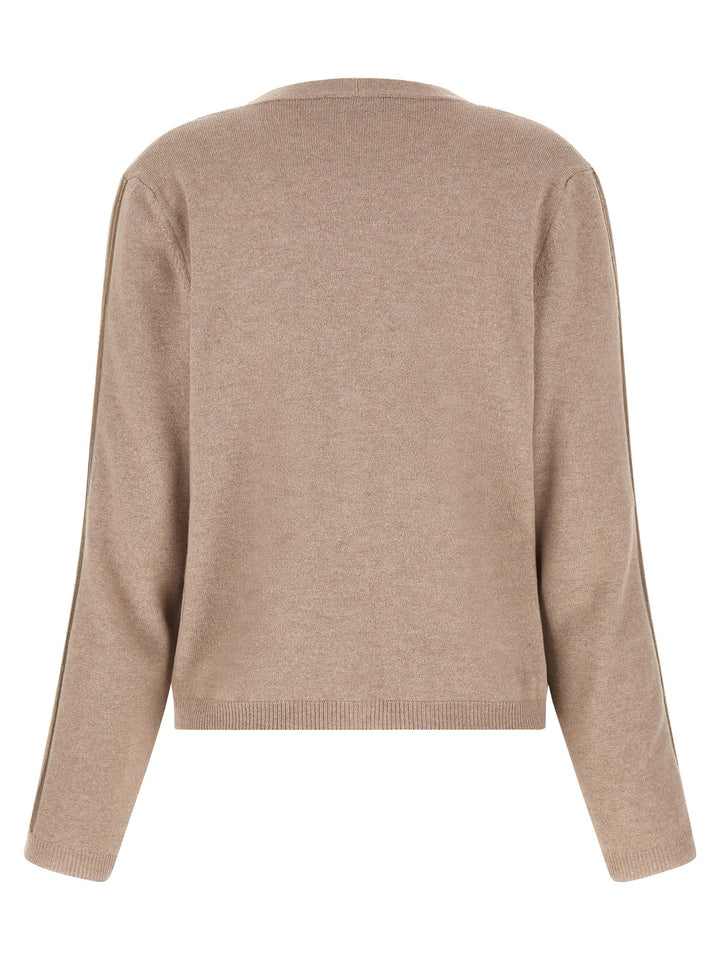 Fabiana Filippi Filo Diamante Sweaters and Cardigans - Beige | 49acbf68d91b2f64ce100654a800b701f2470476