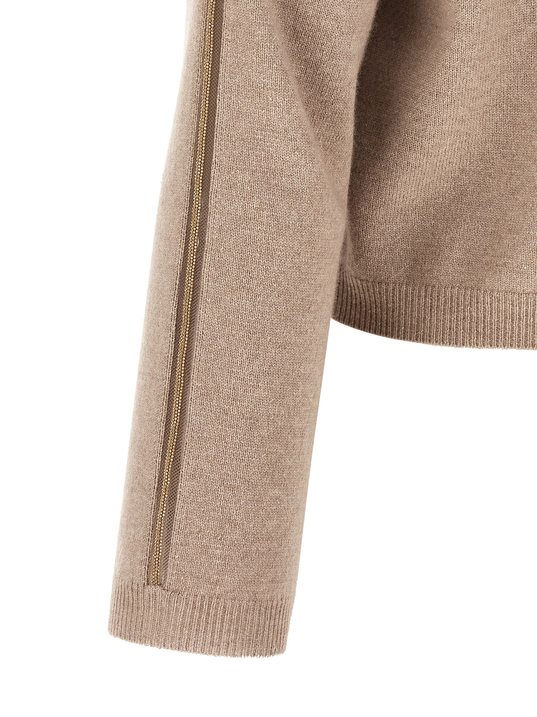 Fabiana Filippi Filo Diamante Sweaters and Cardigans - Beige | 659220e3fa86e6f2054912e06a6b0adf162023a0