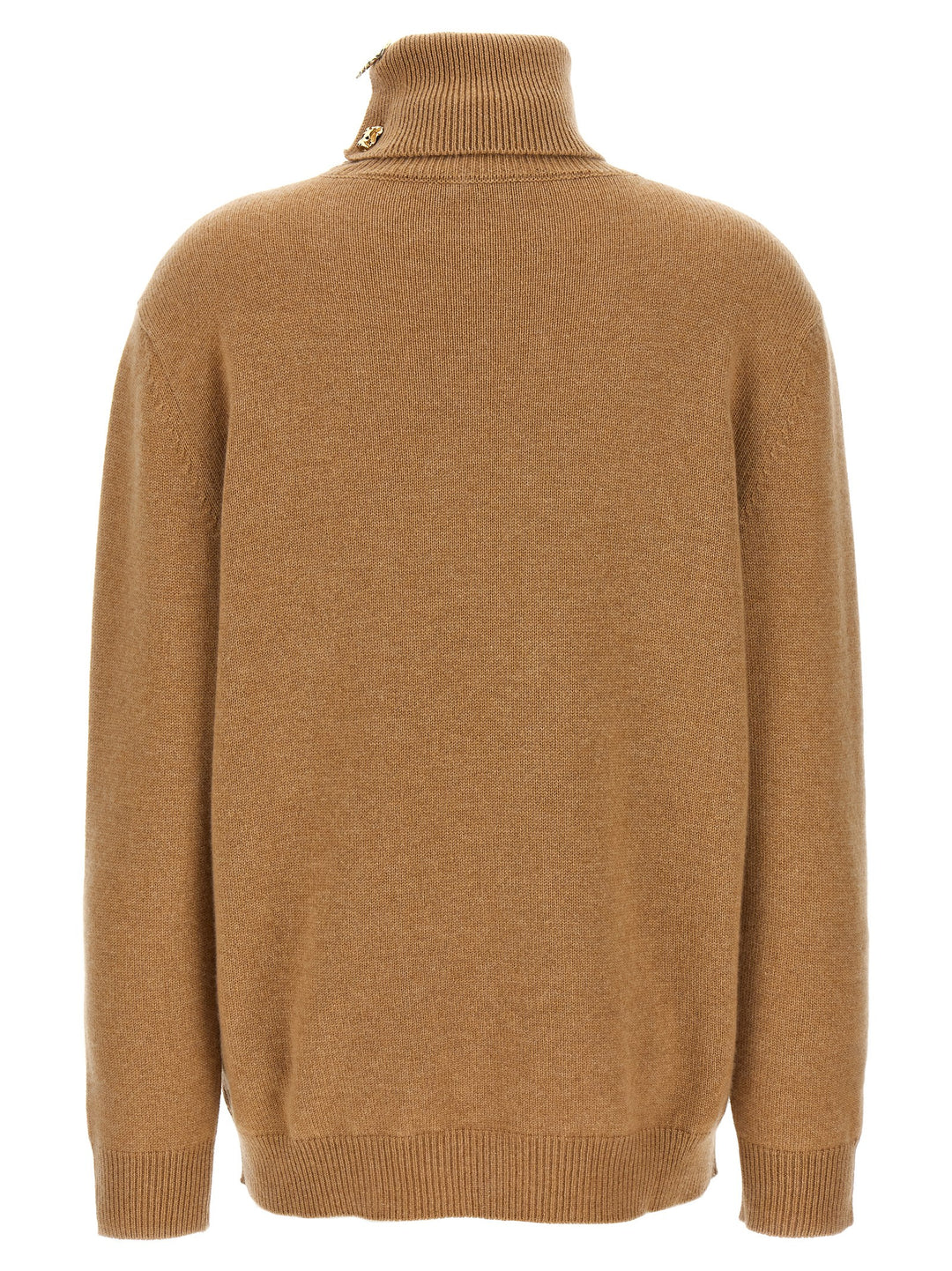 High Neck Sweater Sweater, Cardigans Beige