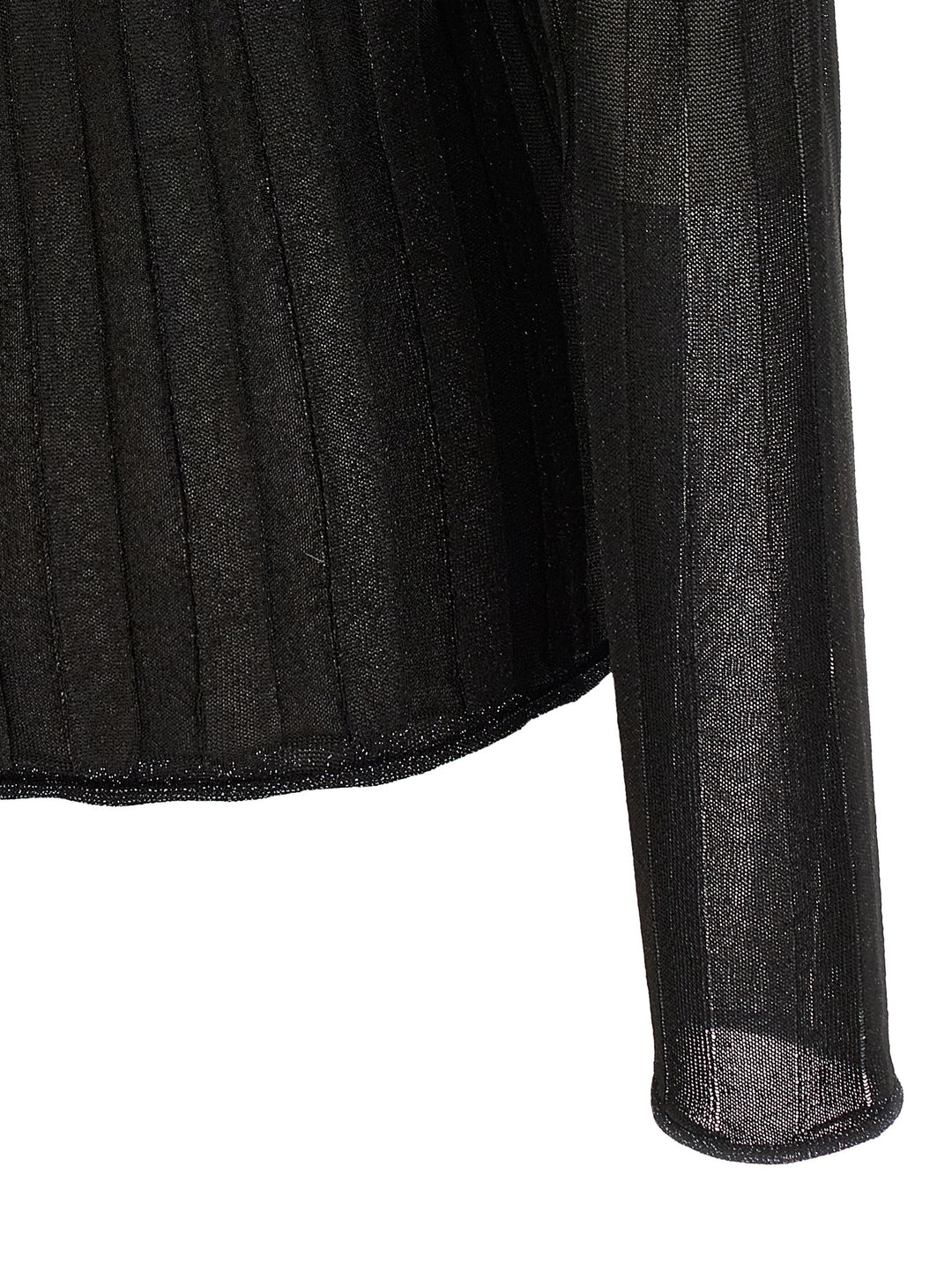 Fabiana Filippi Lurex Sweater Sweaters and Cardigans - Black | 854bb5d09746a6bdde28e49045587df4fdba2786