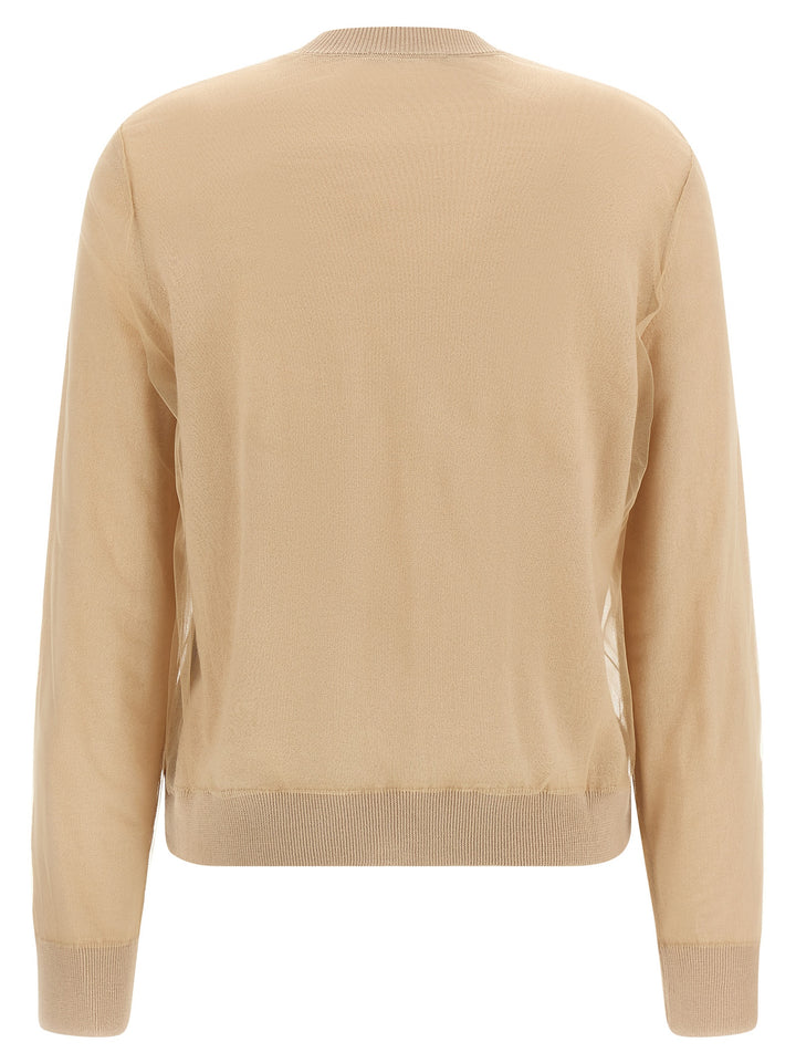 Fabiana Filippi Tulle Cardigan Sweaters and Cardigans - Brown | c34216c3ae9e458f9b2bd8c0ebb0aca69bbc942c