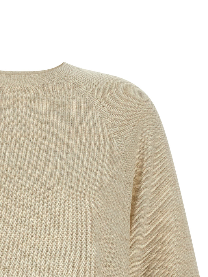 Fabiana Filippi Lamé Thread Sweater Sweaters and Cardigans - Gold | 9906e48164ae7549407b4555c402409e9d1c2b7f