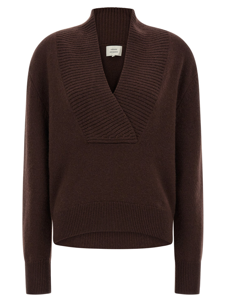 Loulou De Saison Makela Sweaters and Cardigans - Brown | 3359e149e80e74e748b0cce0e8a104af25f2b38a